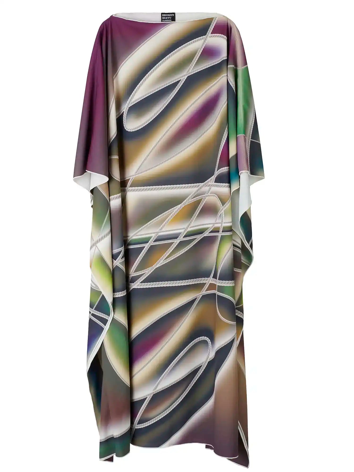 Picture Long Dress Purple