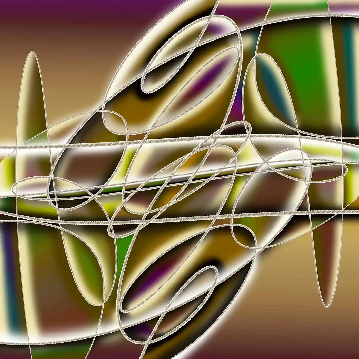 Picture Long Dress Purple