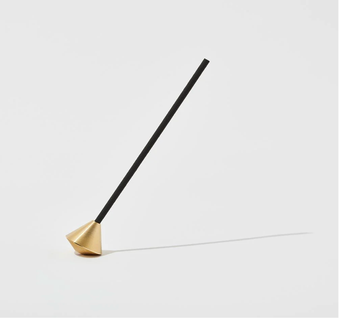 Acorn Incense Holder Brass