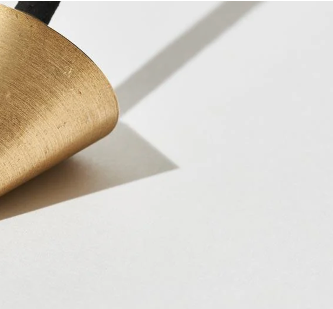 Acorn Incense Holder Brass