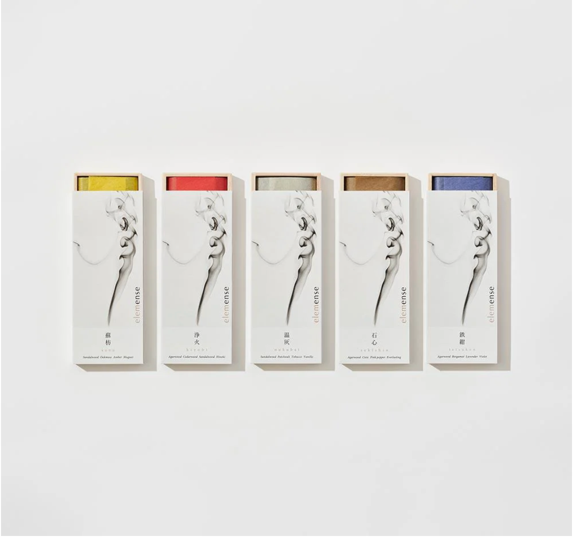 Incense (fire, water, earth, wood, metal) - 40 Sticks