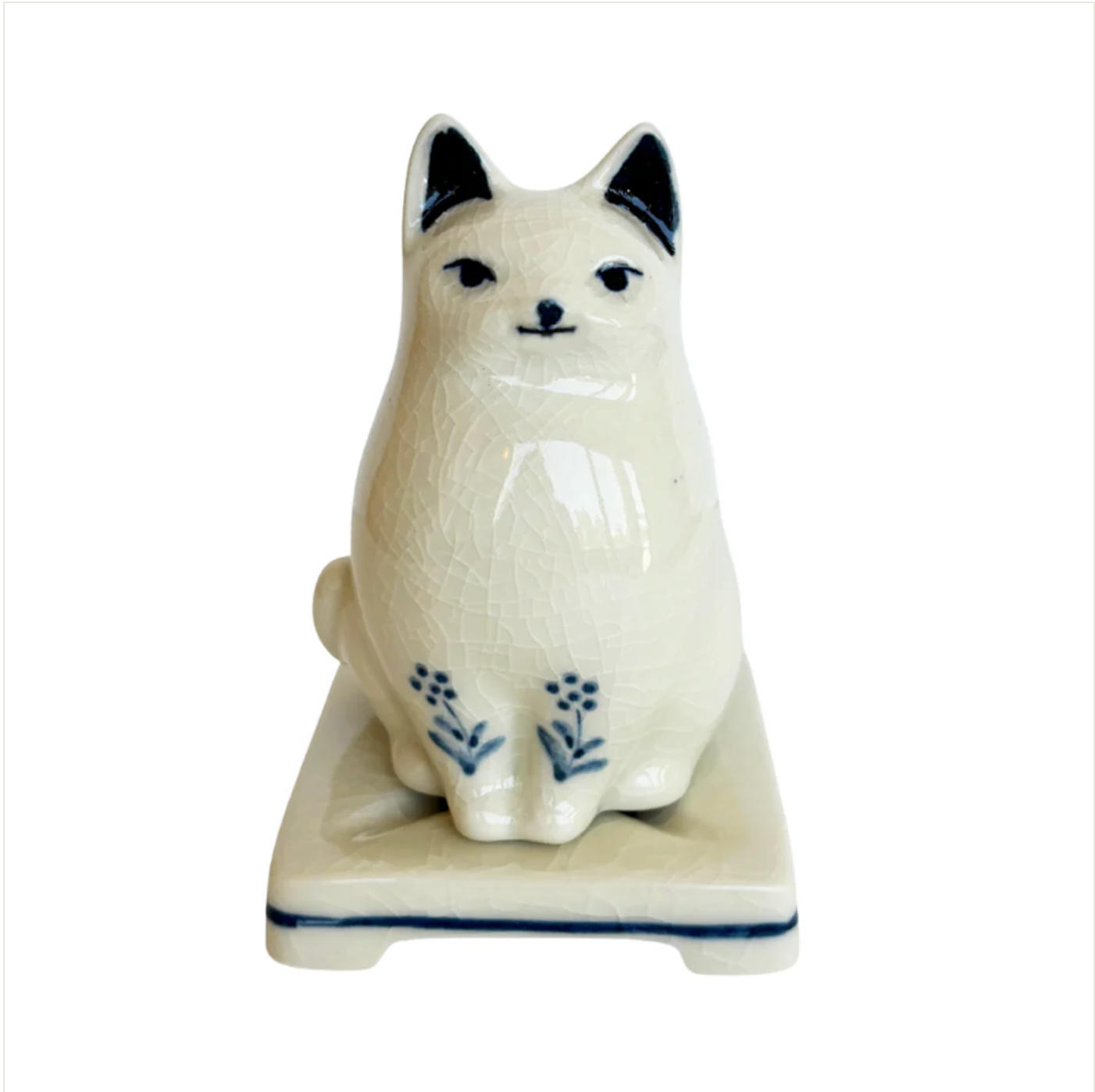 PORCELAIN INCENSE BURNER - Cat