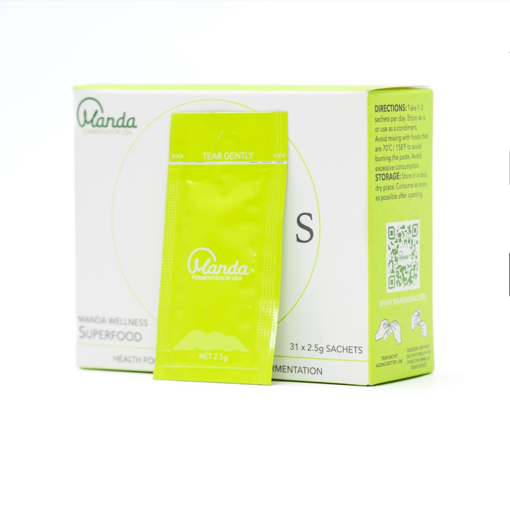 Manda Superfood 31‑Pack – Daily Fermented Wellness Sachets
