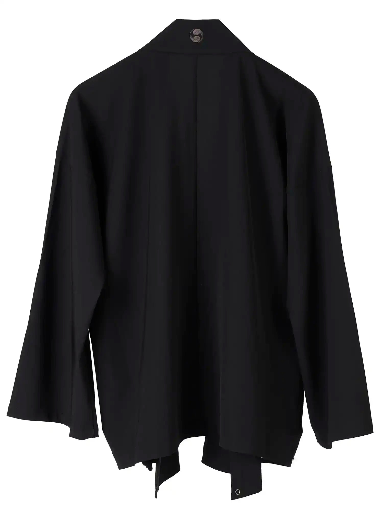 KIMONO JACKET (Family crest) Black