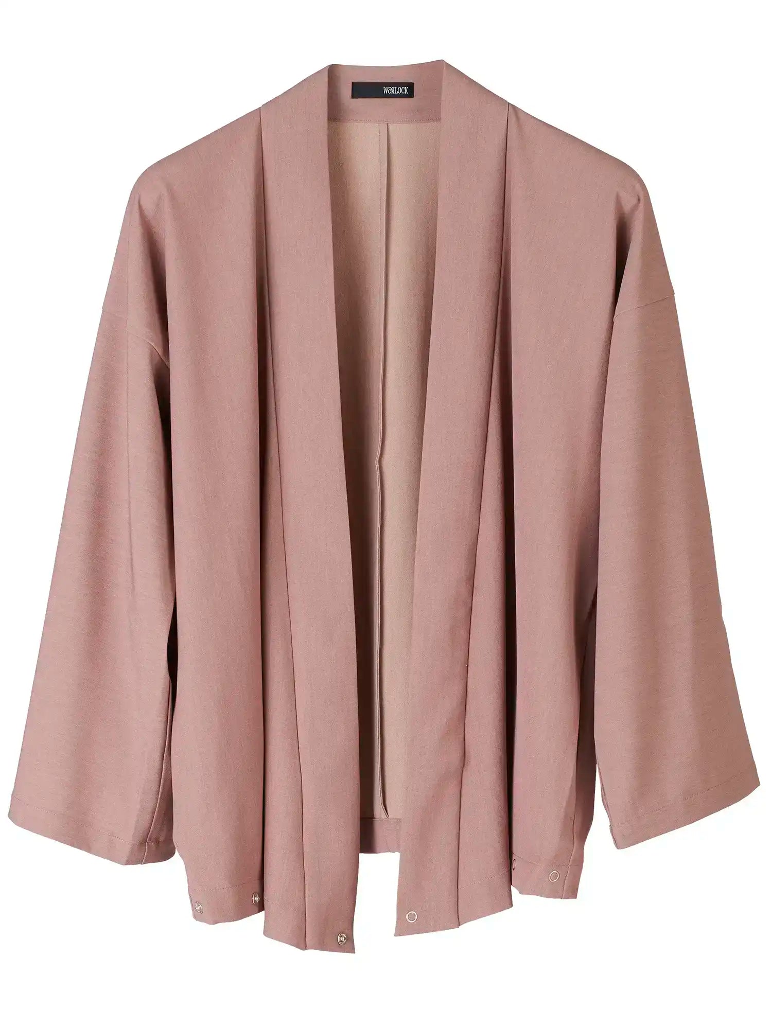 KIMONO JACKET (Family crest) PINK BROWN