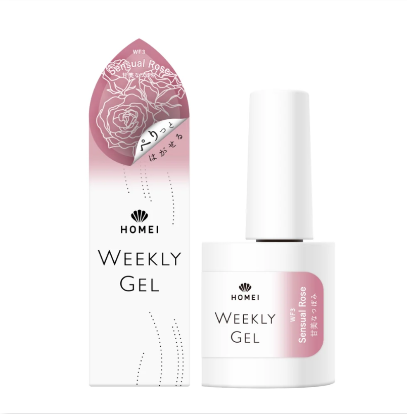 HOMEI Weekly Gel Polish WF3 - Sensual Rose